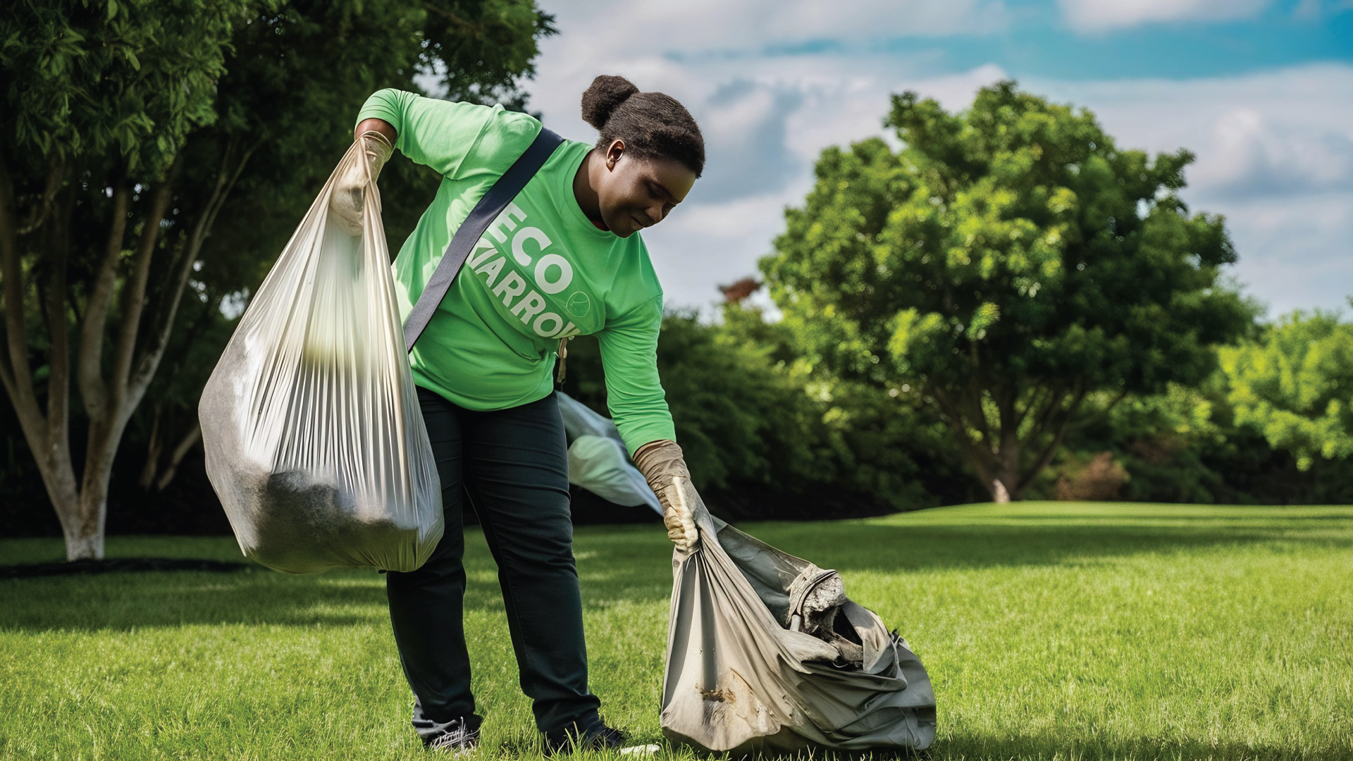 Smart waste management system in action